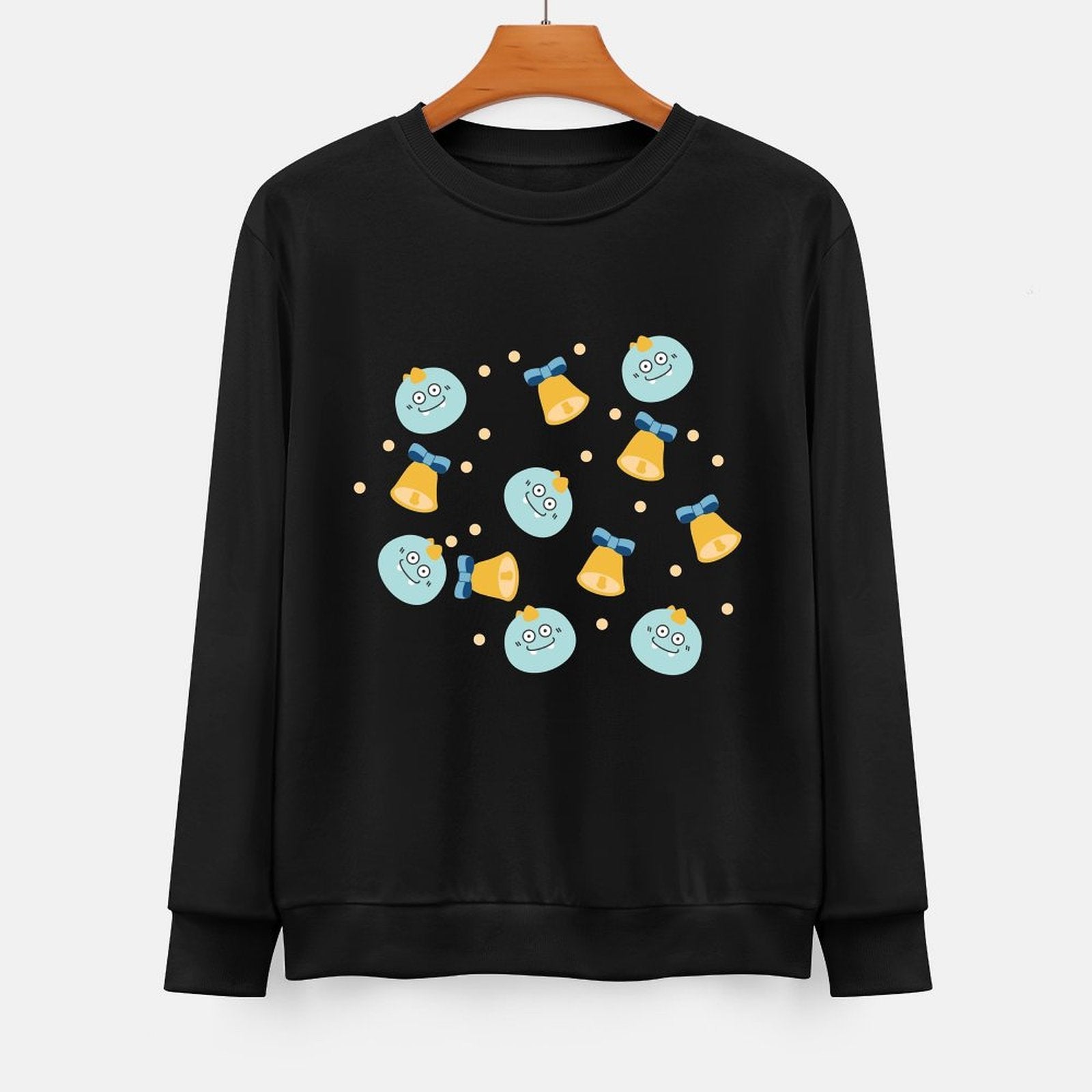 Front Patterned Long Sleeve TopClassicLine Daily